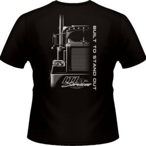 LTI "Build to Stand Out" Black T-shirt