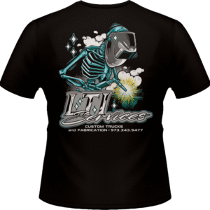 LTI Skeleton Black T-shirt
