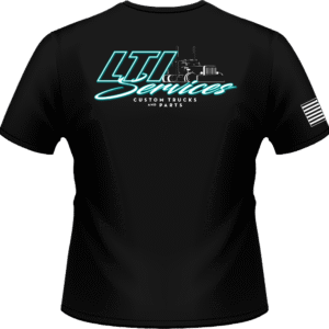 LTI Turquoise Black T-shirt